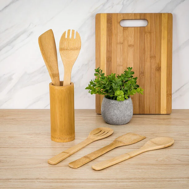 Bamboo Kitchen Set