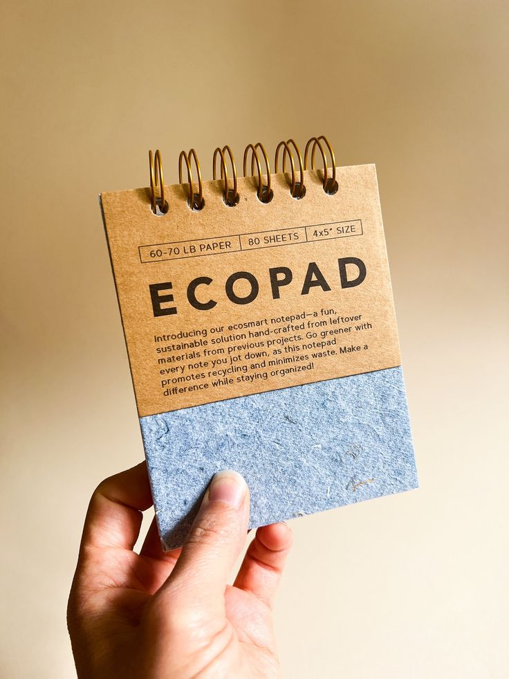Recycled Paper Notebook